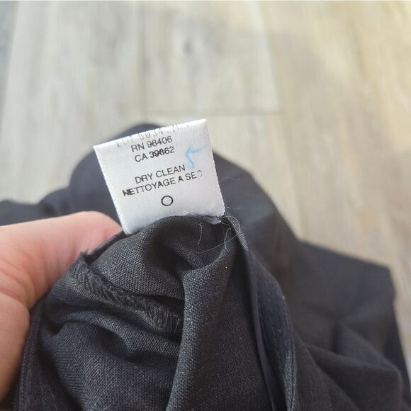 Theory vintage flare pants with front and back button detail sailor style size 4 - Picture 9 of 12